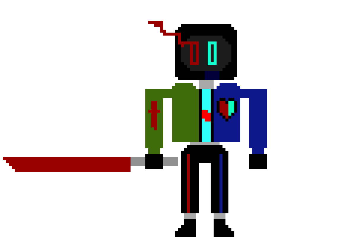 [2fcb16] Genocide!ODST: *Teleports Behind Crystality and strikes her with the corrupted blade*