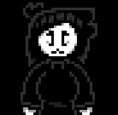 [77b851] "Yeah I do, come on in." - She goes to the fridge and grabs a coffee packet above the fridge - "Uh, what kind?"