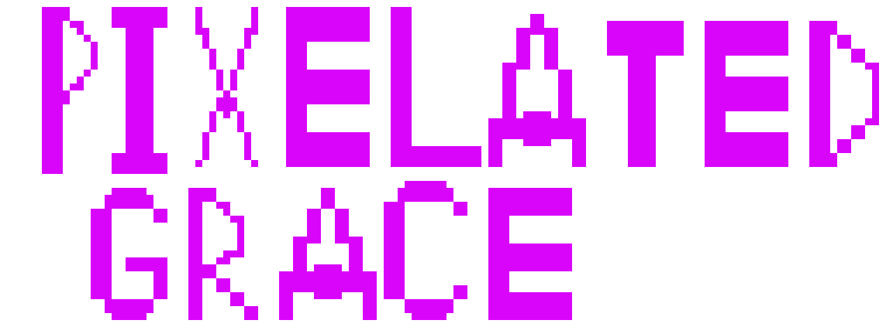 [9664c4] pixelated grace