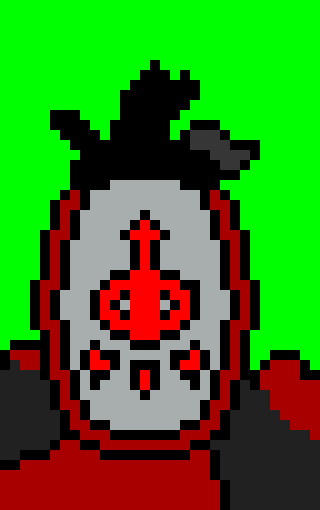 [245690] Oh, that`s right! My bad! *He laughs nervously.* After all, I do have this Stalhinox toe necklace, don`t I? *He puts a 10 foot necklace made of bone and lichen on the ground.*