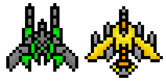 [9664c4] Modified ships (Two of 'em)