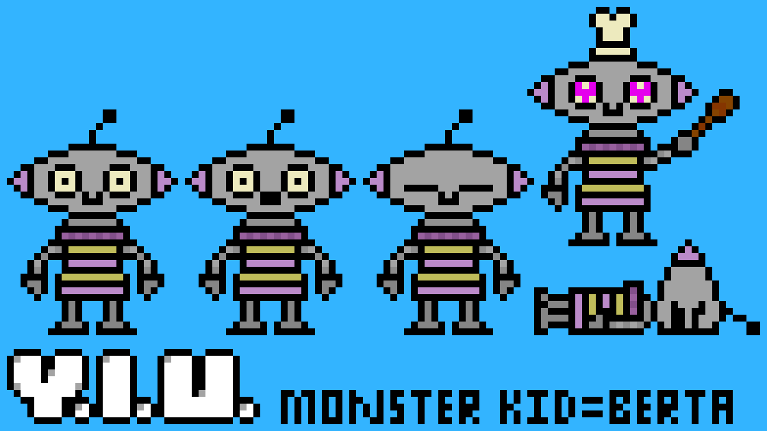 [9664c4] Your Indie Underground (My AU) Monster Kid = Berta