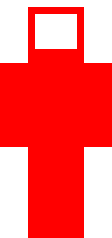 [7e3dec] Among us Minecraft figure (red)