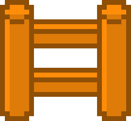 [563866] pixel art fence (copyable)