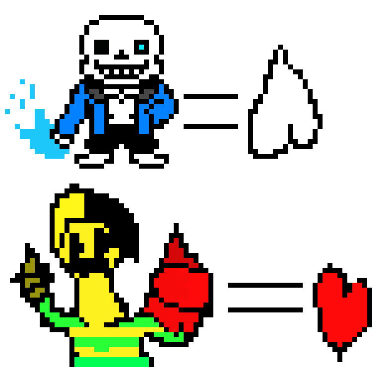 [389080] Sans bad time and chara