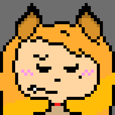 [405e37] Eve Foxx: *She hugged him shakily. Her body would shiver and on occasion her tail would jolt around*