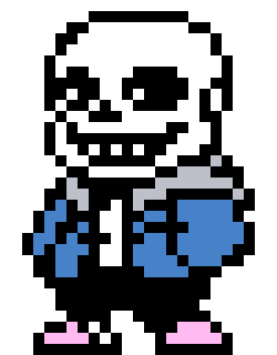 [4db866] Ok here is actual sans deltarune