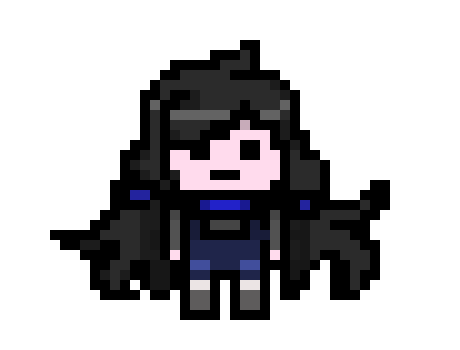 [9664c4] danganronpa pixel sprite Nami