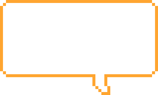 [f52c63] Speech bubble - Orange