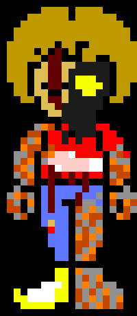 [c55b15] It's fine. I don't need it. -puts ink around his face- -Tiny Timmy