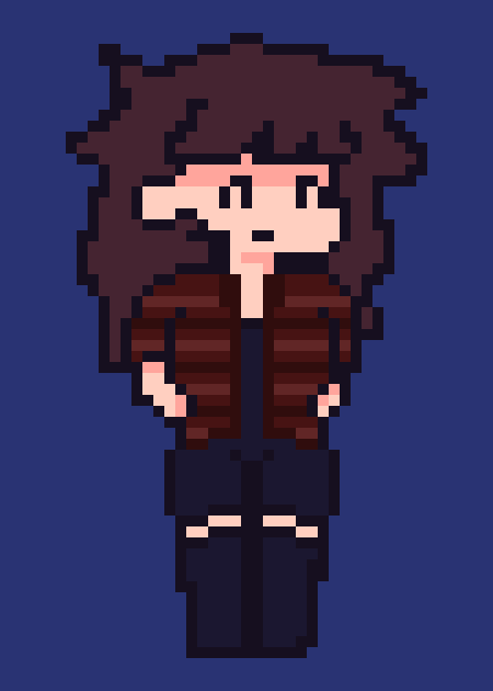 [980d57] Kyra, I finished the sprite, sorry im horrible with feminine bodies so she looks a bit chubby
