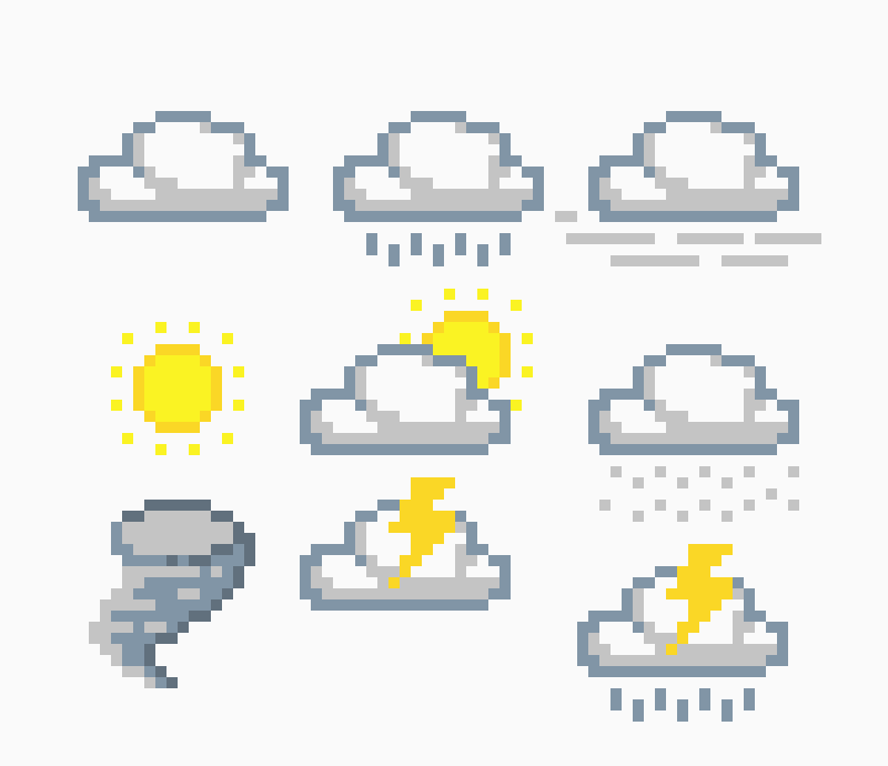 [868e58] Weather Icons