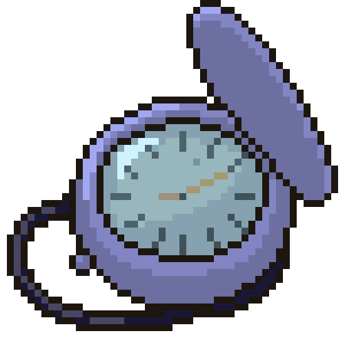 [9b9cad] Watch Pixel Art