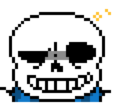 [23f21e] -goes over to grey and slashes him with the bone sword- there... -drunk effect wears off and gaster blasters come back to normal-