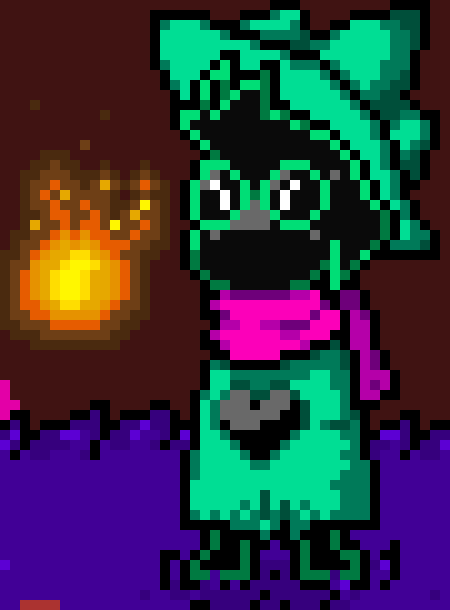 [2b9834] blasts sans with fire* :shadow