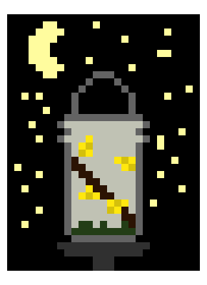 [9664c4] Fireflies in a jar