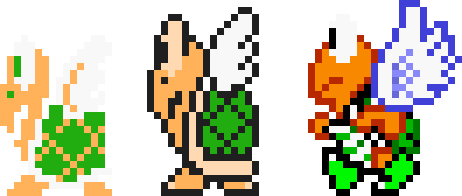 [98f4db] Green Koopa Paratroopas