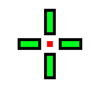 [ff31f7] PS2 custom crosshair #2