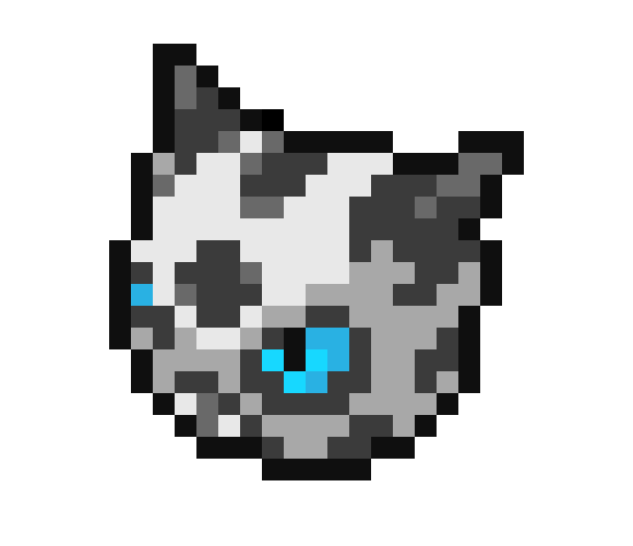[1fa51d] Glalie; My First Pixel'Mon
