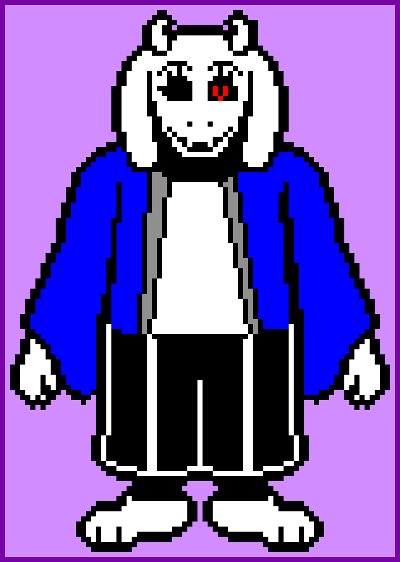 [9664c4] Undertale Toriel. Free for your editing