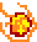 [d2d9ac] A flaming ball was sent towards the Sans.