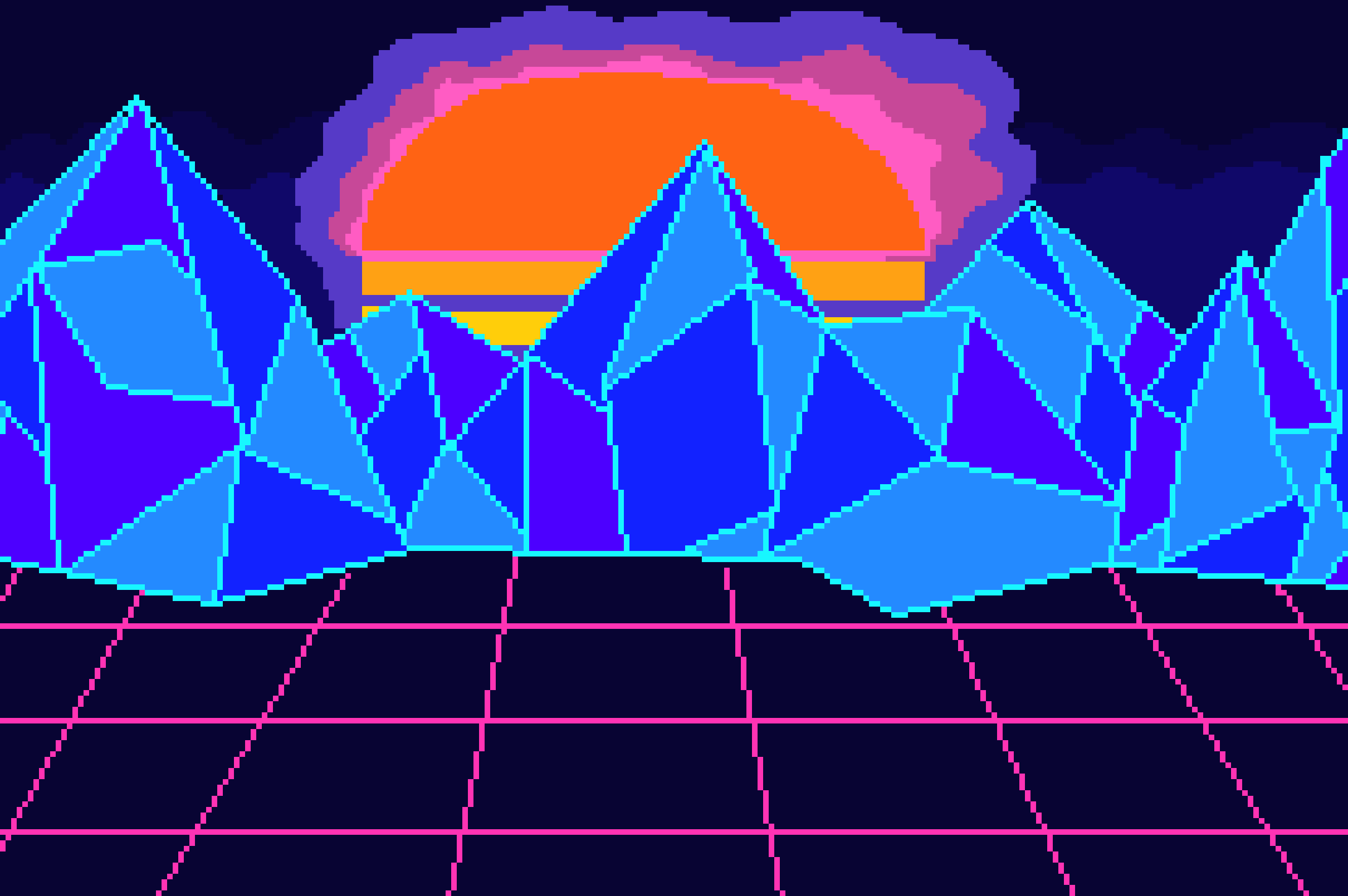 [3c25d9] Electric Synthwave-Julia