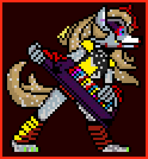 [7c02dc] Dust!Fell Roxanne Wolf (IN FIGHT BOX)