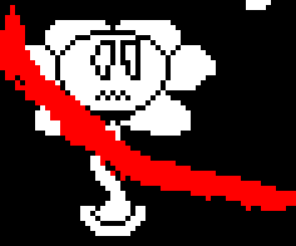 [2b9834] Flowey: (takes hit)