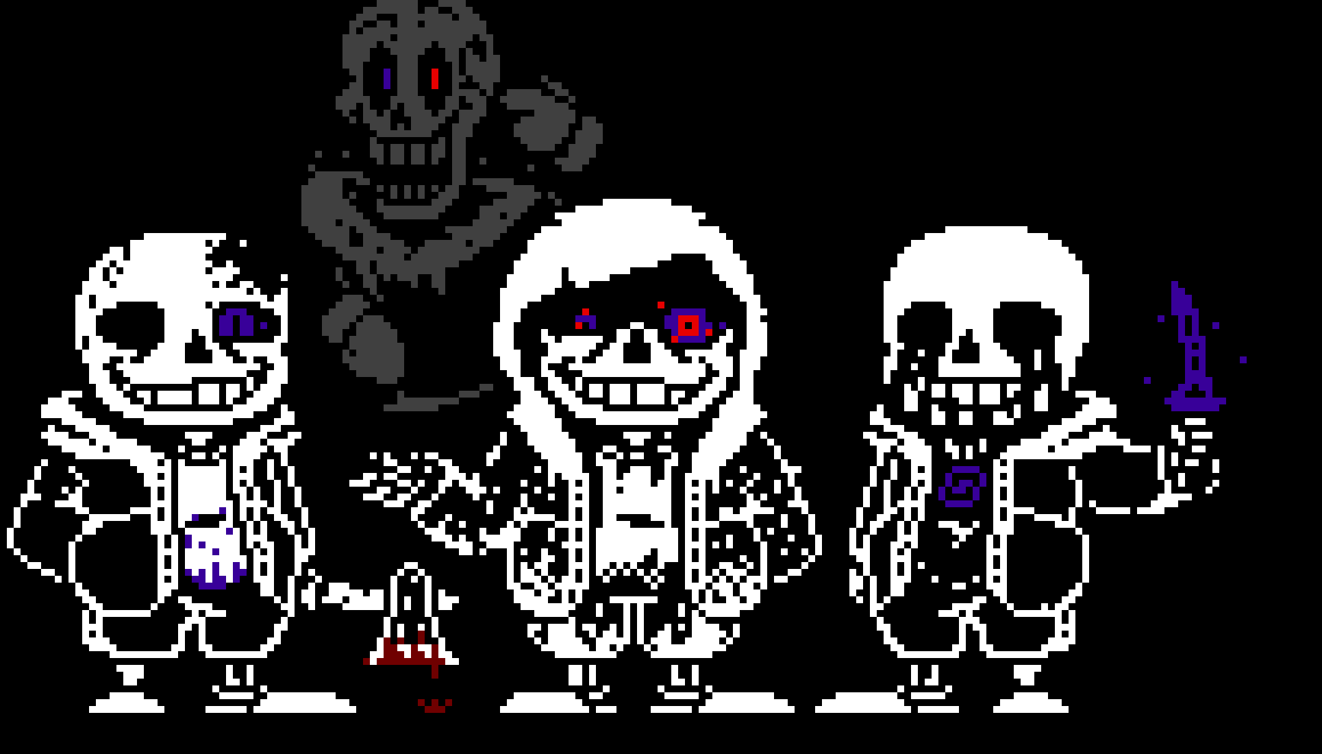 [45cf5b] My Murder Time Trio Corruption Colors Remake