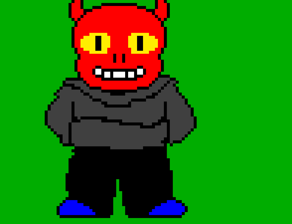 [23bf53] Sans With Gaster Blasters Sprite (FIXED!)