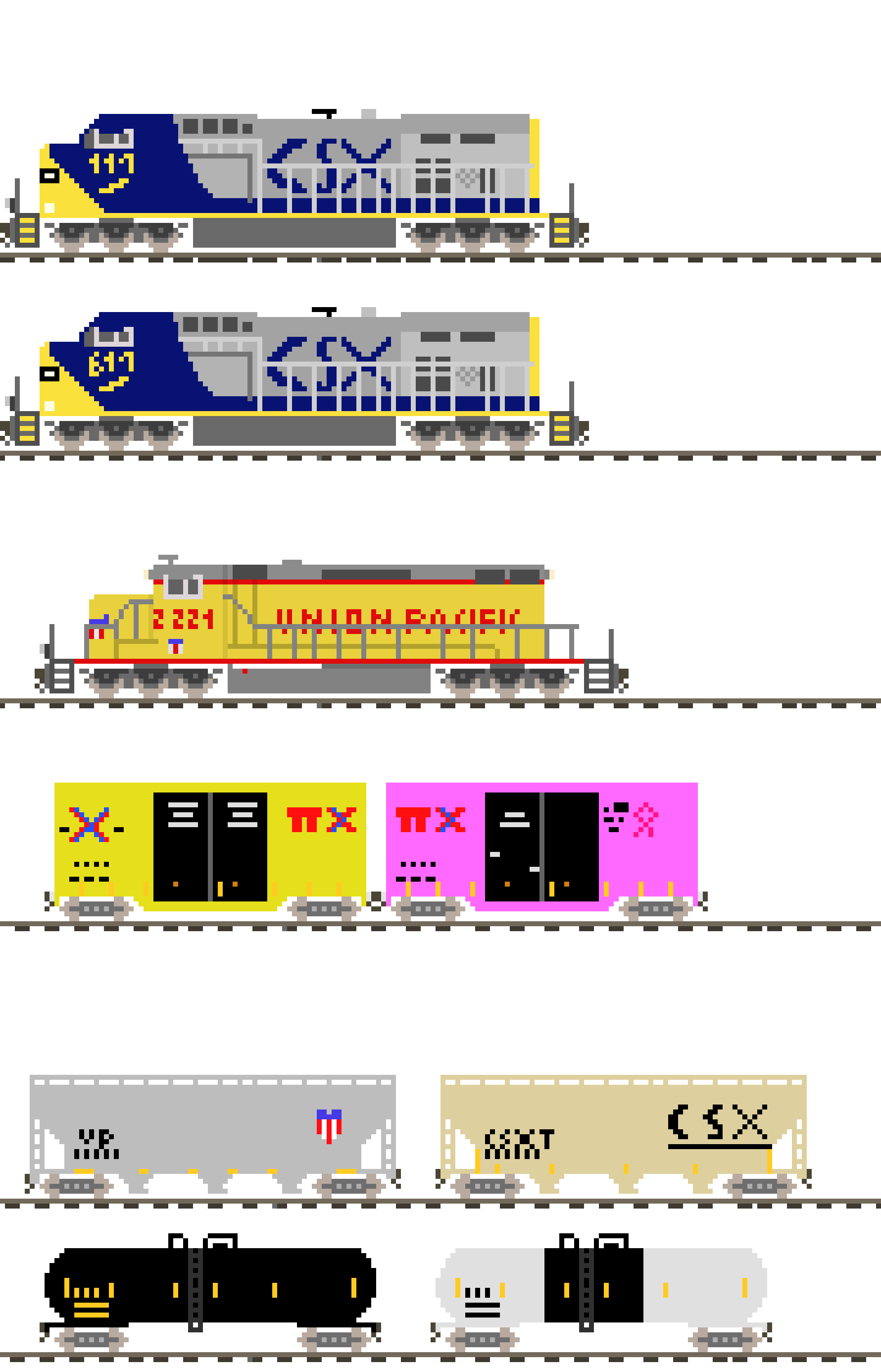 [21885b] train sprite sheet (read desc)-sj