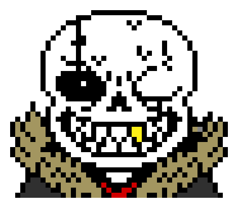 [cf0876] Blunt Tale Sans STARE INTENSIFIES 