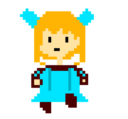 [9664c4] person of undertale light blue sprite 1