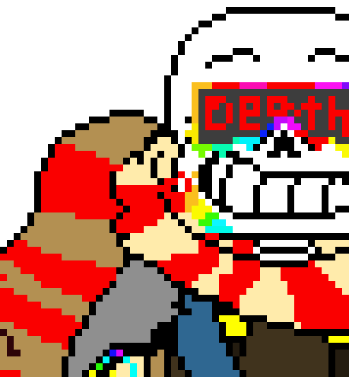 [45e36d] What the...? - Fresh!Ink sans