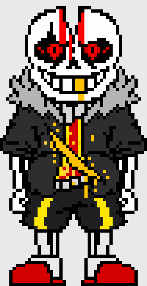 [6a27ef] *hed attack picco with a barrage of blasters* DIE!-insanly bad time Sans