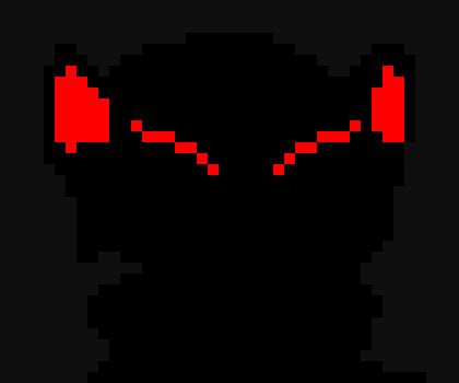 [5b2f3e] -he stands there, back turned, glitching- 