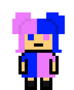 [dac259] danganronpa pixel sprite Sugoi