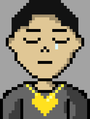 [90896a] *He watches him as he sits, then moves his head back to where it was. looking down at the ground.* ... I don't think I ever loved you more than I did in that moment. Don't get me wrong, I did love you. But in that moment... when I knew I was about to lose you... it felt stronger than ever before. ...Is that normal?