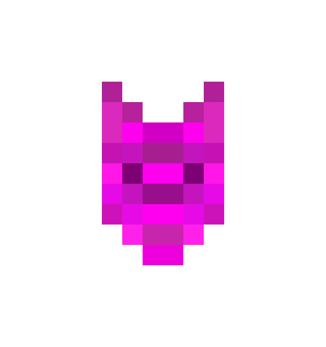 [9664c4] Pixelated Purple Cat