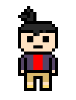 [58d86b] danganronpa pixel sprite base