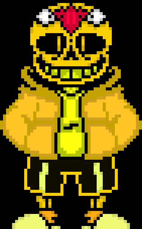 [a228fa] Bedazzledtale Sans - Credit to Unnamed Sans