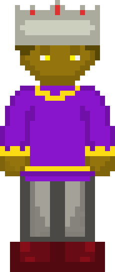 [8581ae] King Face Front Idle