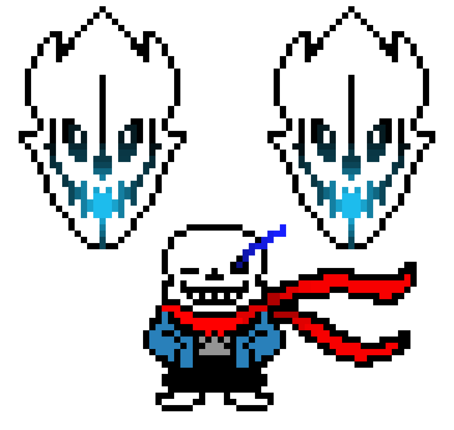 [2170f7] Sans With Blasters