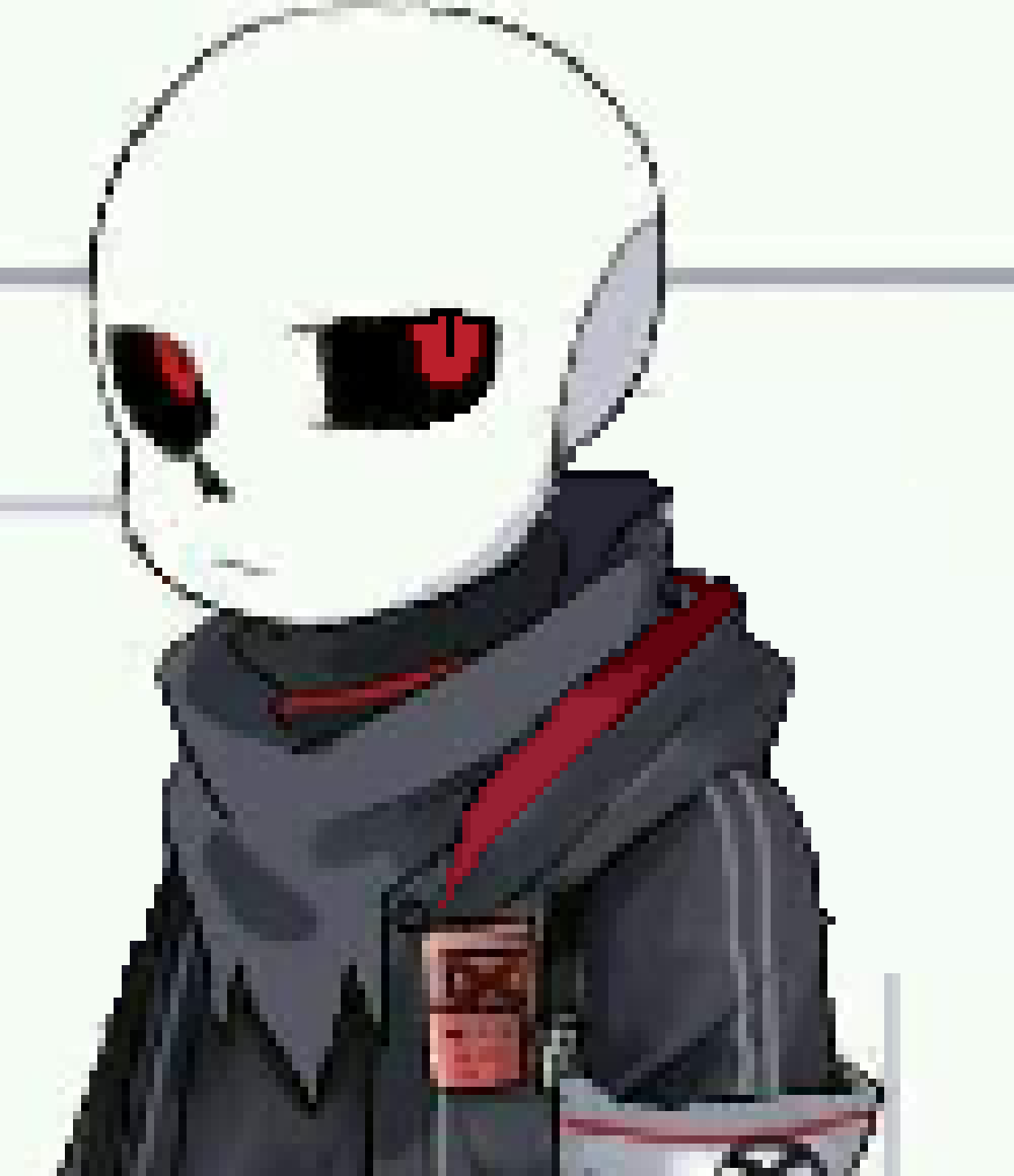 [0ae1f1] *the explosions continue, eventually stopping . Cherry stops covering his neck and shakily sit up against the wall, looking at the other injured monsters around him*