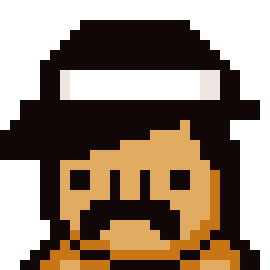 [b0303f] *Looks over, noticing Blitz* "Hello?" - Barty