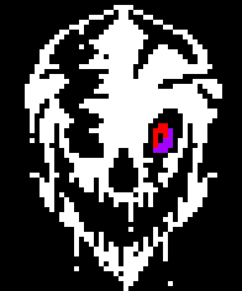 [fdea83] *a wall of gaster blasters shoot down everyone