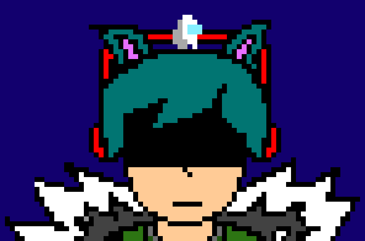 [3a33bd] He made a very scary and bad version of me(He glitches his eye on purpose and then makes it back to normal)-Cade