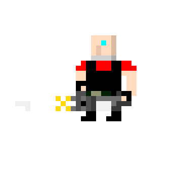 [cfd5d0] heavy weapons guy firing left