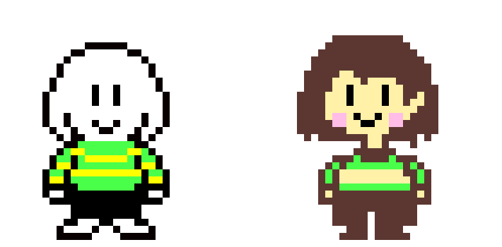 [137189] Asriel Dreemurr and Chara Dreemurr