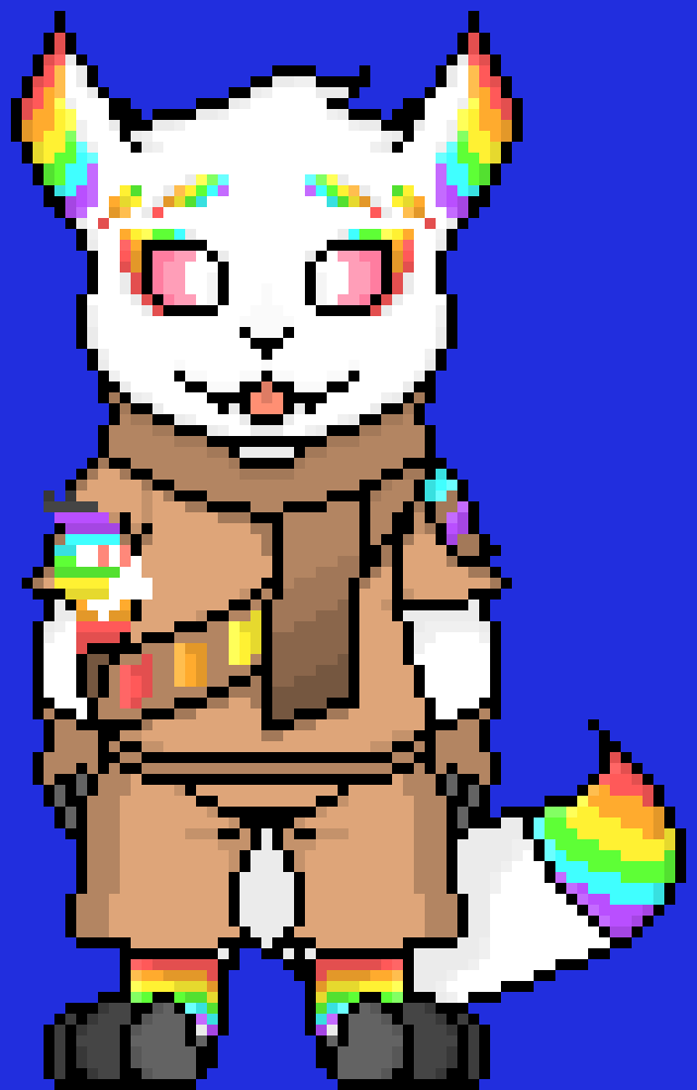 [63ceb7] I got my little friend here! Really, if you were here, for a long time you`d know his name.